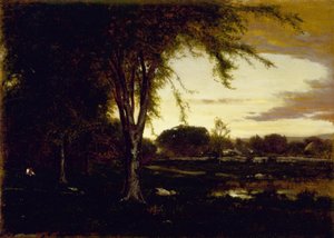 風景 作： George Inness