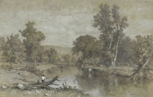 ニューヨーク州ミルトン 作： George Inness