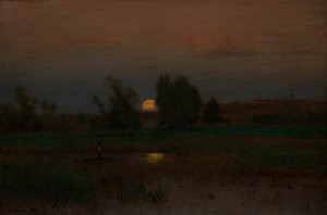 月の出 作： George Inness