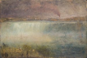 滝、1889年。 作： George Inness