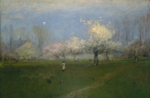 春の花、モントクレア、ニュージャージー州、カリフォルニア州。 1891年。