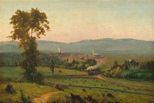 ラッカワナ渓谷、c。 1856年。 作： George Inness