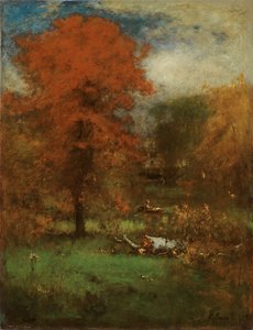 ミル・ポンド 作： George Inness
