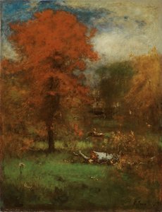 ミル池、1889年。 作： George Inness