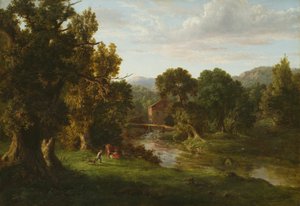 オールド・ミル 作： George Inness