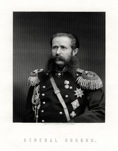 Iosif Vladimirovich Gurko、ロシア陸軍元帥、19世紀 作： George J. Stodart