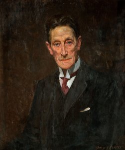 サー・ジョンストン・フォーブス・ロバートソンの肖像、1900～1925年。 作： George James Coates