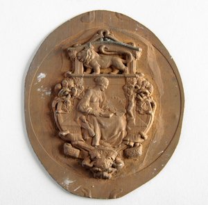 英国王立芸術家協会、会長バッジ、1908-14年頃（銅製 作： George James Frampton