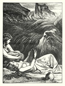 The Last of the Sirens (e.g. The Last of the Sirens) (彫刻) 作： George John Pinwell