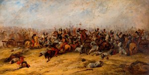 銃の紛争、バラクラバ、1854年。 作： George Jones