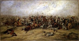 銃での紛争、バラクラバ、1854 作： George Jones
