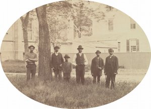 グループポートレート[裏面]、c。 1862-1864。 作： George K Warren