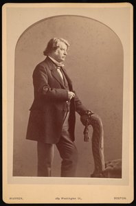 チャールズ・サムナーの肖像 1811-1874、1872 年から 1874 年の間。 作： George K Warren