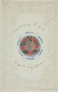 最愛の人、あなたへの私の愛があなたの真実と同等でありますように (バレンタイン) 作： George Kershaw