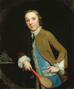 マスターフランシスバレルの肖像画、1750年代 作： George Knapton