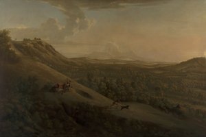 Box Hill, Surrey, com Dorking à distância 作： George Lambert