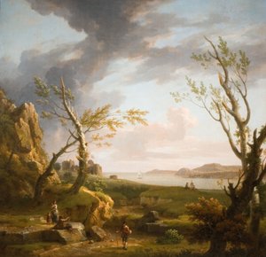 河口の河口、1760 年。 作： George Lambert