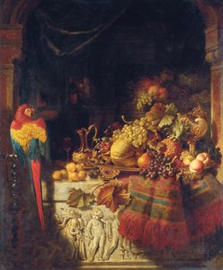 ブルゴマスターのデザート、1860 作： George Lance