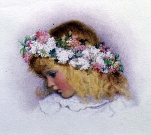 The May Queen（水彩・紙） 作： George Lawrence Bulleid