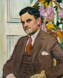 トム・J・ハニーマン博士、グラスゴー美術館館長、1939-54年、1930年頃（キャンバスに油彩） 作： George Leslie Hunter