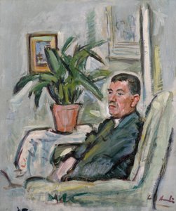 ウィリアム・マクインズ（キャンバスに油彩） 作： George Leslie Hunter