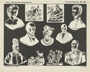 影の画像 (オブジェクトのタイトル) 新しいオランダの子供の版画 (オブジェクトのシリーズ タイトル) 作： George Lodewijk Funke