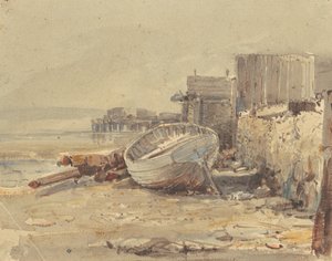 内航船、1880年頃 作： George Loring Brown