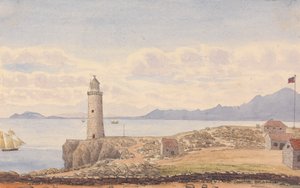 エウロパ灯台、セウタ、スペイン 作： George Lothian Hall