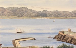 Rosia Bay、ジブラルタル、アルヘシラス、スペイン 作： George Lothian Hall
