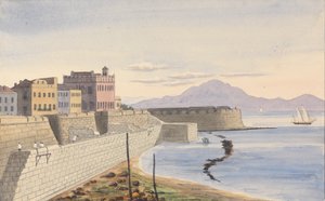 ザ キングス バスティオン、ザ クラブ ハウス ホテル、ジブラルタル 作： George Lothian Hall