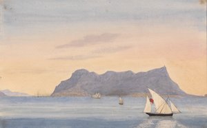 A Rocha de Gibraltar de Algeciras (Espanha)
