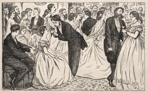 ハーレーストリートのリトルホップ、1863年。 作： George Louis Palmella Busson Du Maurier