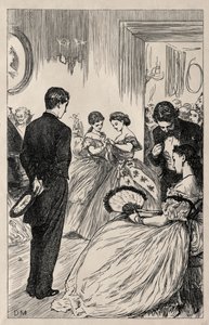 マルレディの封筒を求めてコーレブス 作： George Louis Palmella Busson Du Maurier