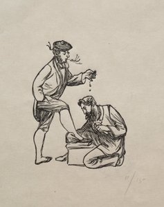 国内哲学、1863年。 作： George Louis Palmella Busson Du Maurier