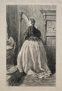 O歌うそのシンプルな歌、1862。 作： George Louis Palmella Busson Du Maurier