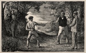 無邪気なぐらつき 作： George Louis Palmella Busson Du Maurier