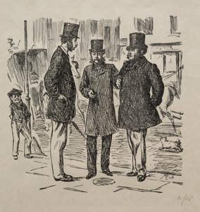 導入前のちょっとしたひととき 作： George Louis Palmella Busson Du Maurier