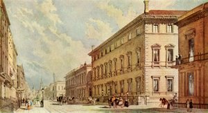 「改革クラブ、ポール モール、ロンドン」、1837 年、1947 年。 作： George Moore