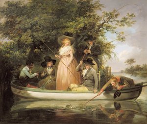 パーティー・アングリング 作： George Morland