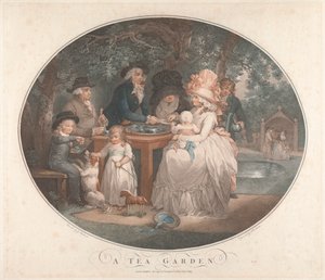 茶園 作： George Morland
