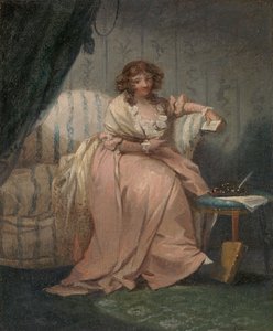 アーティストの妻、アンという女性 作： George Morland