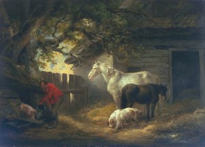 農場、1792年 作： George Morland