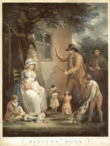 ダンシングドッグ、c。 1800 作： George Morland