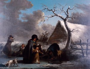 「スケート」、1792年。