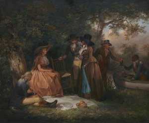 アングラーズ・リペースト 作： George Morland