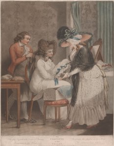 彼女のトイレのコケット 作： George Morland