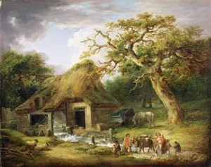 オールドウォーターミル 作： George Morland