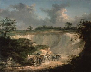 採石場 作： George Morland