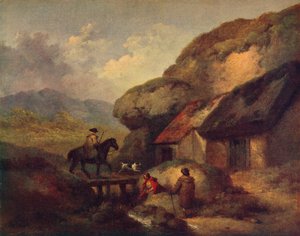 旅人、c1795 作： George Morland