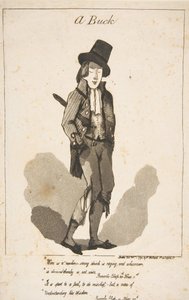 1790年12月1日、バック。 作： George Moutard Woodward